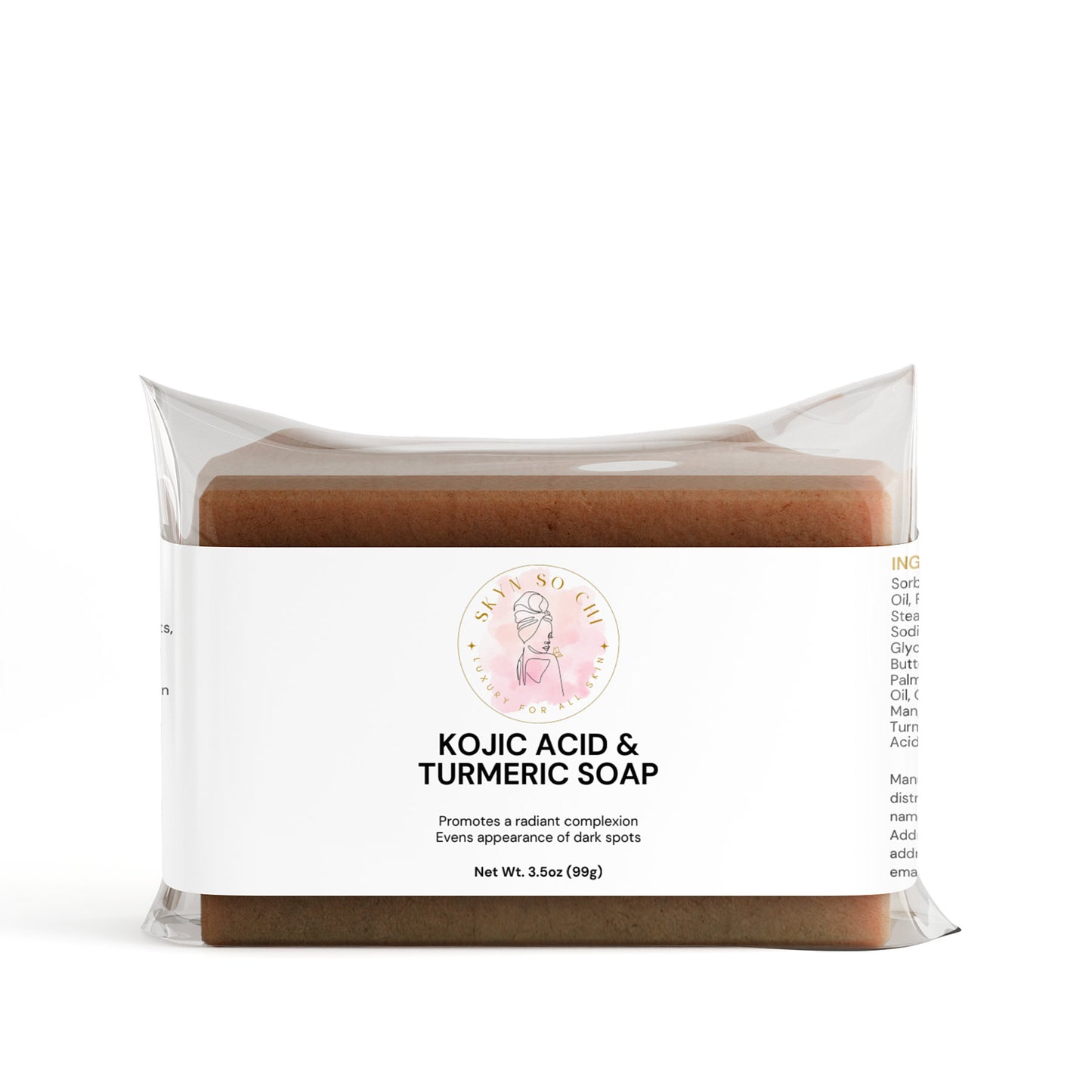 Kojic Acid & Turmeric Soap